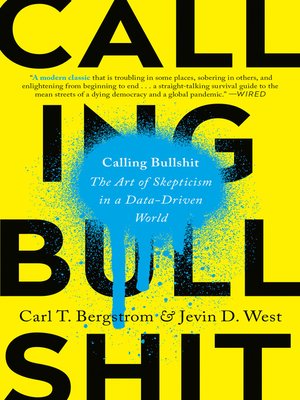 cover image of Calling Bullshit